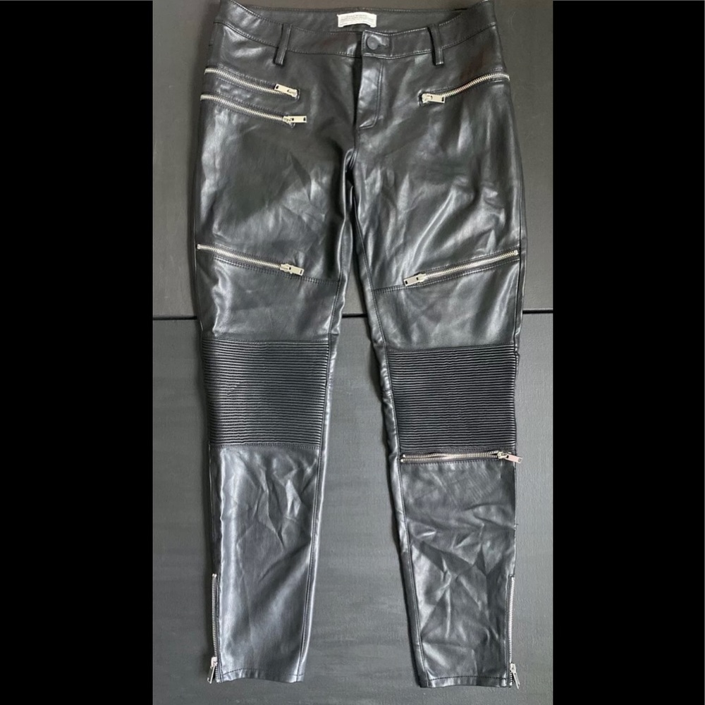 ZARA Premium Denim Collection Biker Denim Jeans